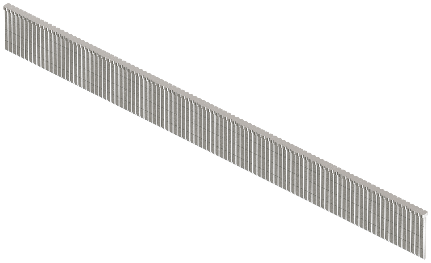 Simpson Strong-Tie T18N050FNJ Straight, Adhesive Collation, T-Style Head, 18-Gauge Brads — 1/2 in. Type 316 (5000-Qty)