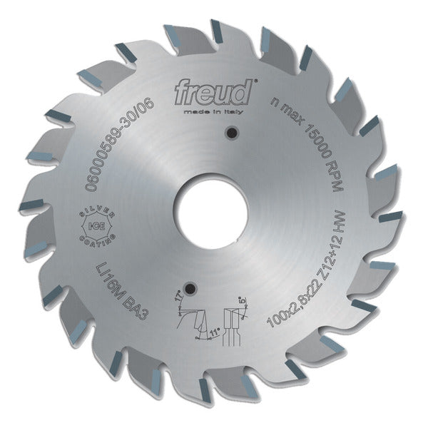 Freud 008925040088 100mm x 12+12T Split Scoring