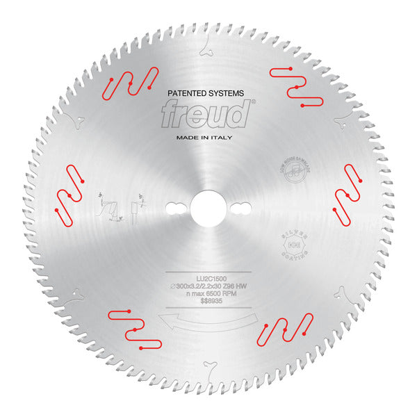 Freud 008925051862 300mm x 96T Carbide Tipped Blade for Crosscutting