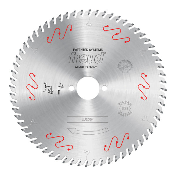 Freud 008925051985 200mm x 64T Thin Kerf Carbide Tipped Blade for Crosscutting