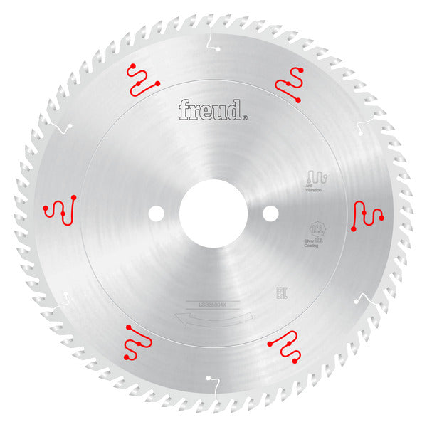Freud 008925129196 350mm x 72T Panel Sizing blade for Horizontal Beam Saw (Extended Life)