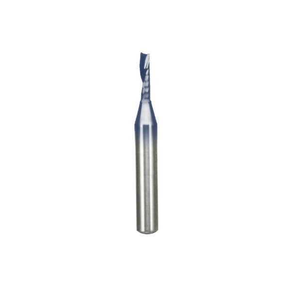Freud 008925135531 1/8" (Dia.) O-Flute Up Spiral Bit for soft plastics with 1/4" Shank - Solid Carbide