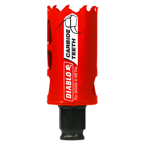 Diablo 008925137689 1-3/8" (35mm) Carbide-Tipped Hole Saw with SnapLock Plus Mandrel System