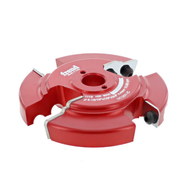 Freud 008925145370 4-15/16" (Dia.) 2+2 Advanced Design Raised Panel Insert Shaper Cutter for 5/8" Stock with 3/4" bore