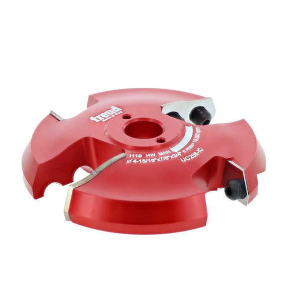 Freud 008925145387 4-15/16" (Dia.) 2+2 Advanced Design Raised Panel Insert Shaper Cutter for 5/8" Stock with 3/4" bore