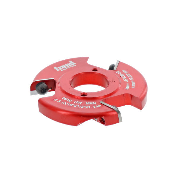 Freud 008925145486 3-15/16" (Dia.) Insert Cutter Backcutter For Double Raised Panels for 3/4" Stock