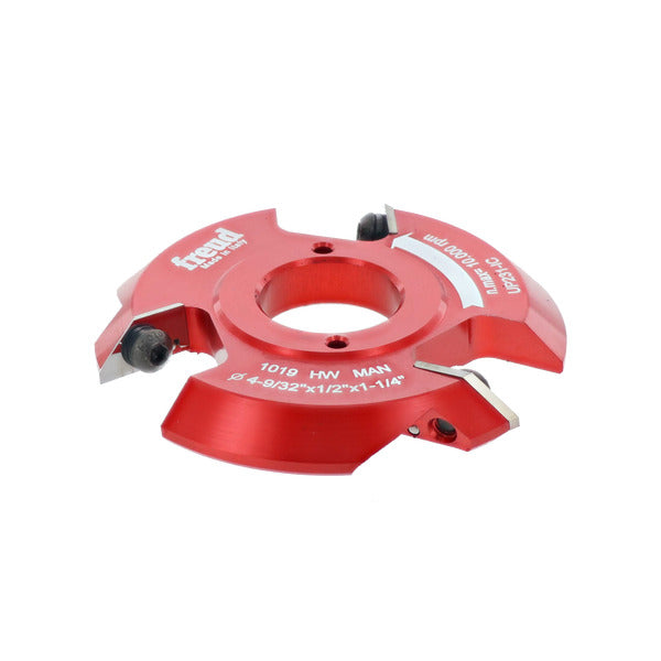 Freud 008925145493 4-9/32" (Dia.) Insert Cutter Backcutter For Double Raised Panels for 3/4" Stock