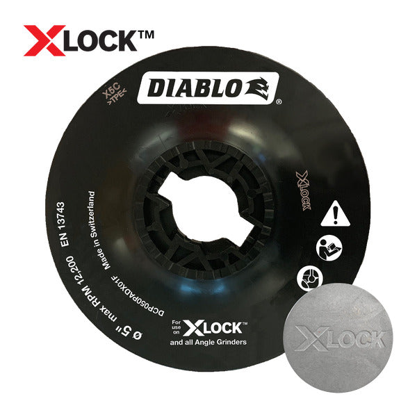 Diablo 008925147909 5 in. X-LOCK Back-Up Pad
