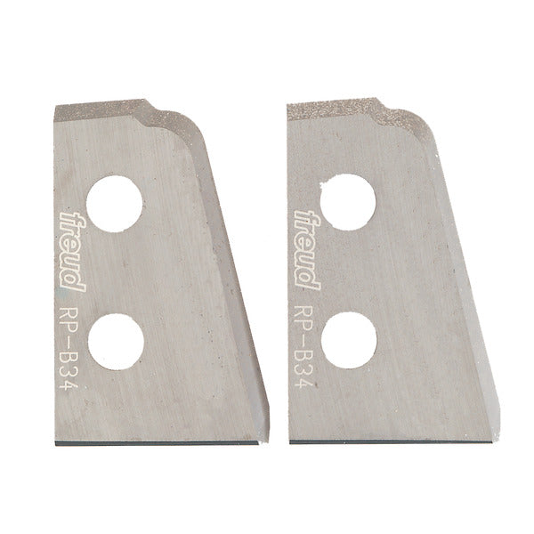 Freud 008925580416 Performance System® Raised Panel Profile Knives for 3/4" thick panels. Use with RP1000 Cutterhead
