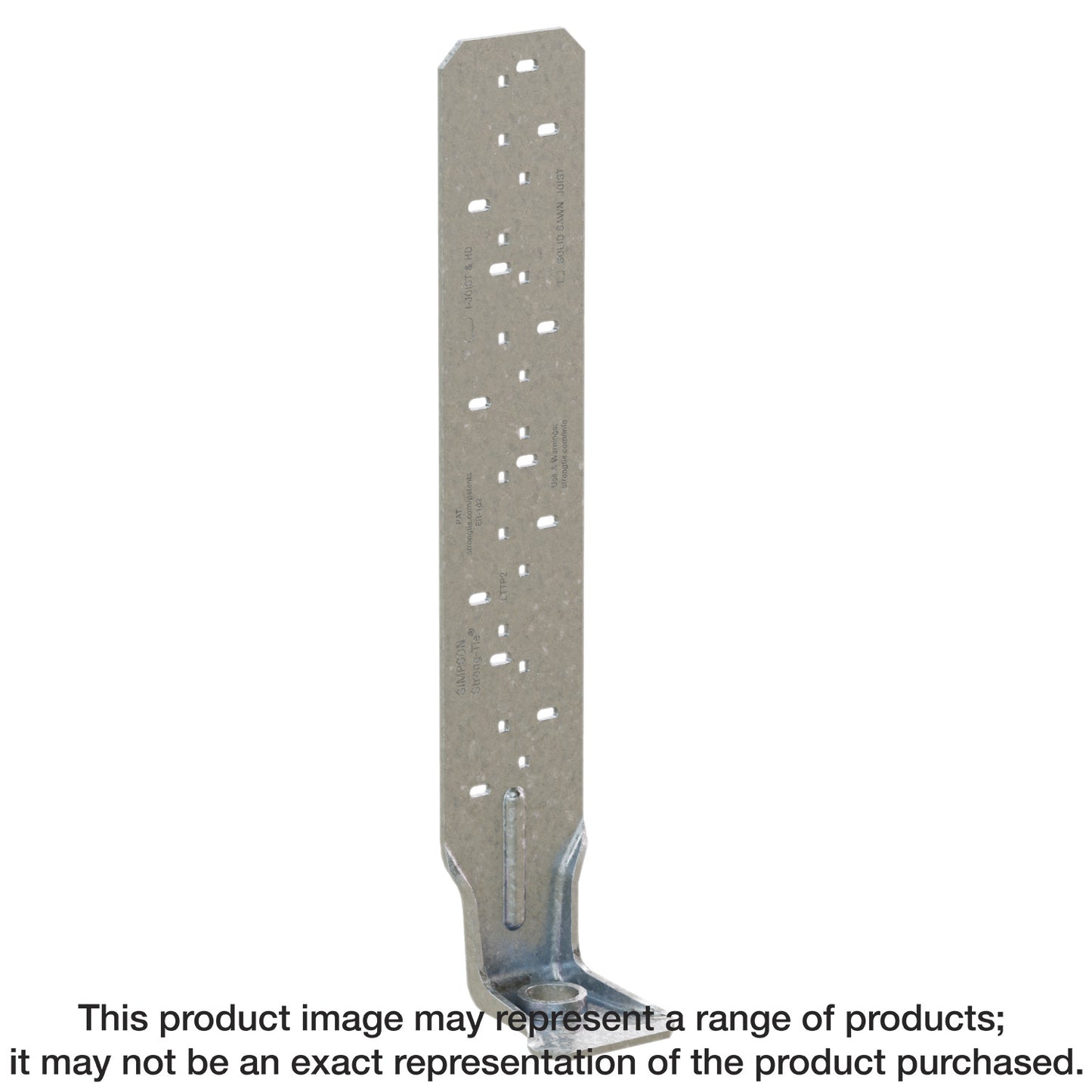 Simpson Strong-Tie LTT19 LTT 19-1/8 in. 16-Gauge Light Tension Tie (Pack of 10)
