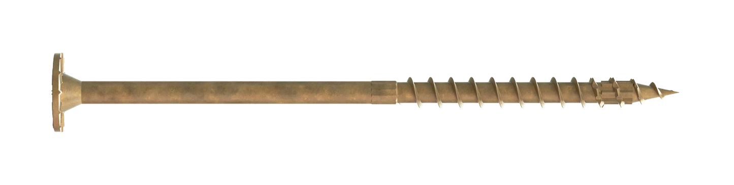 Simpson Strong-Tie SDWS22600DB-R50 Strong-Drive® SDWS™ TIMBER Screw (Exterior Grade) — 0.220 in. x 6 in. T40, Tan (50-Qty)