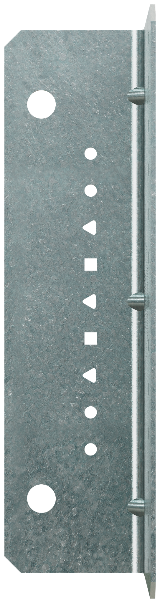 Simpson Strong-Tie SJC8.25-R15 SJC 2 in. x 4-1/2 in. x 8-1/4 in. 14-Gauge Galvanized Steel-Joist Connector (15-Qty) (Pack of 36)