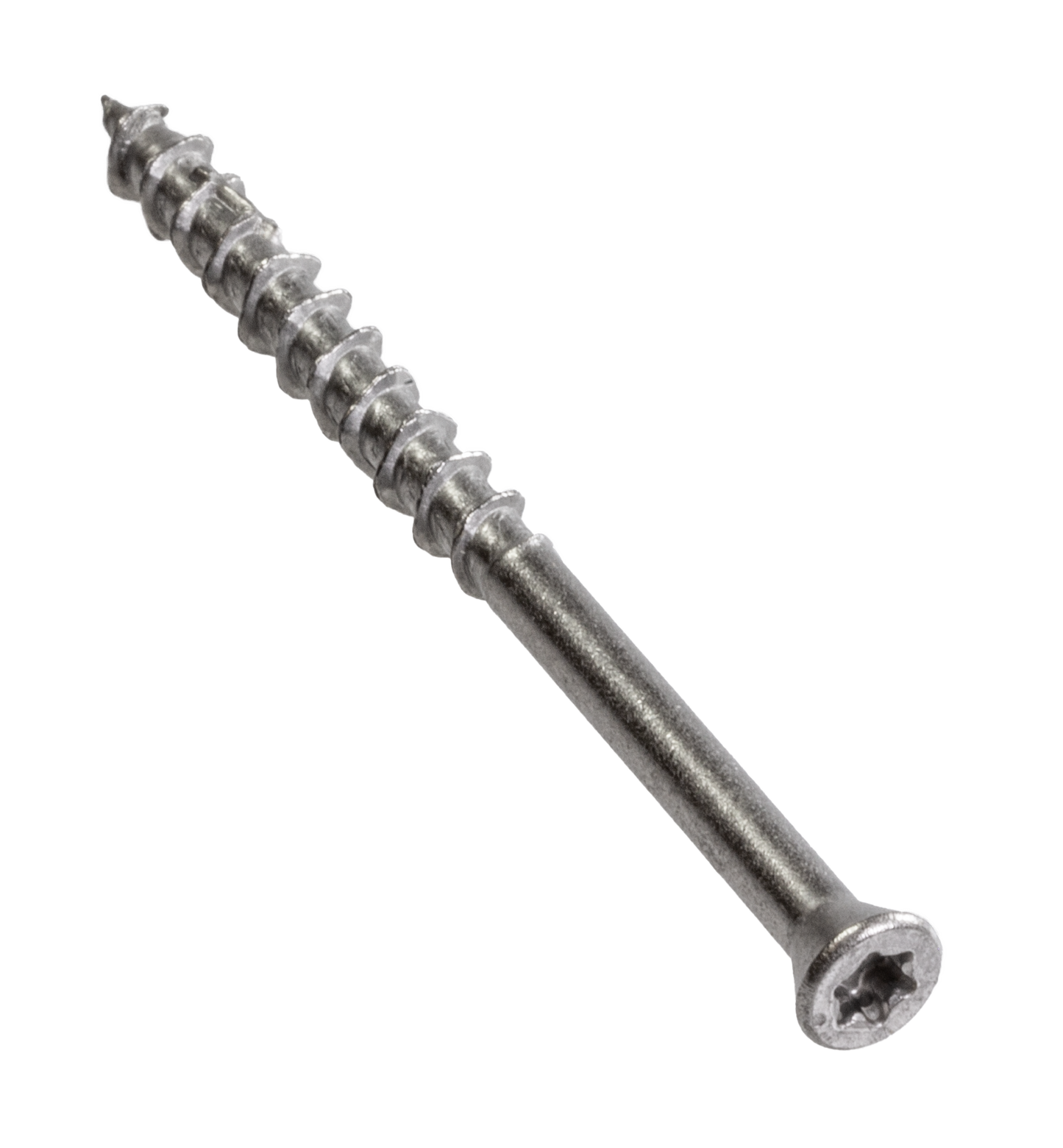 Simpson Strong-Tie T07225WP-RP15 Deck-Drive™ DWP WOOD SS Screw — #7 x 2-1/4 in. T-15, Trim Head, Type 316 (15-Qty) (Pack of 5)