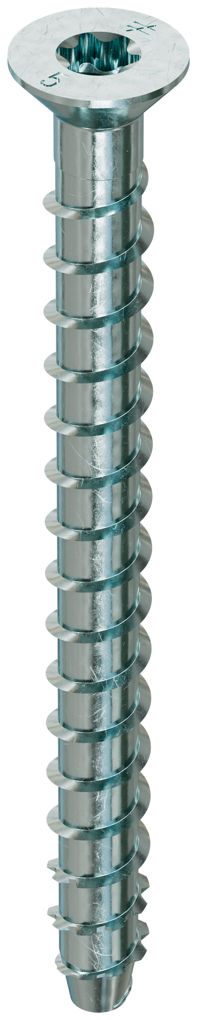 Simpson Strong-Tie THD37500CS Titen HD® 3/8 in. x 5 in. Zinc-Plated Countersunk Head Heavy-Duty Screw Anchor (50-Qty) (Pack of 216)