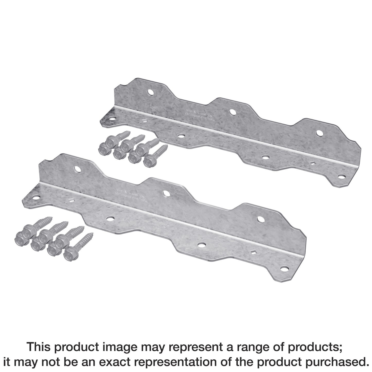 Simpson Strong-Tie TA9ZKT TA 8-1/4 in. 12-Gauge ZMAX® Galvanized Staircase Angle (2-Qty)