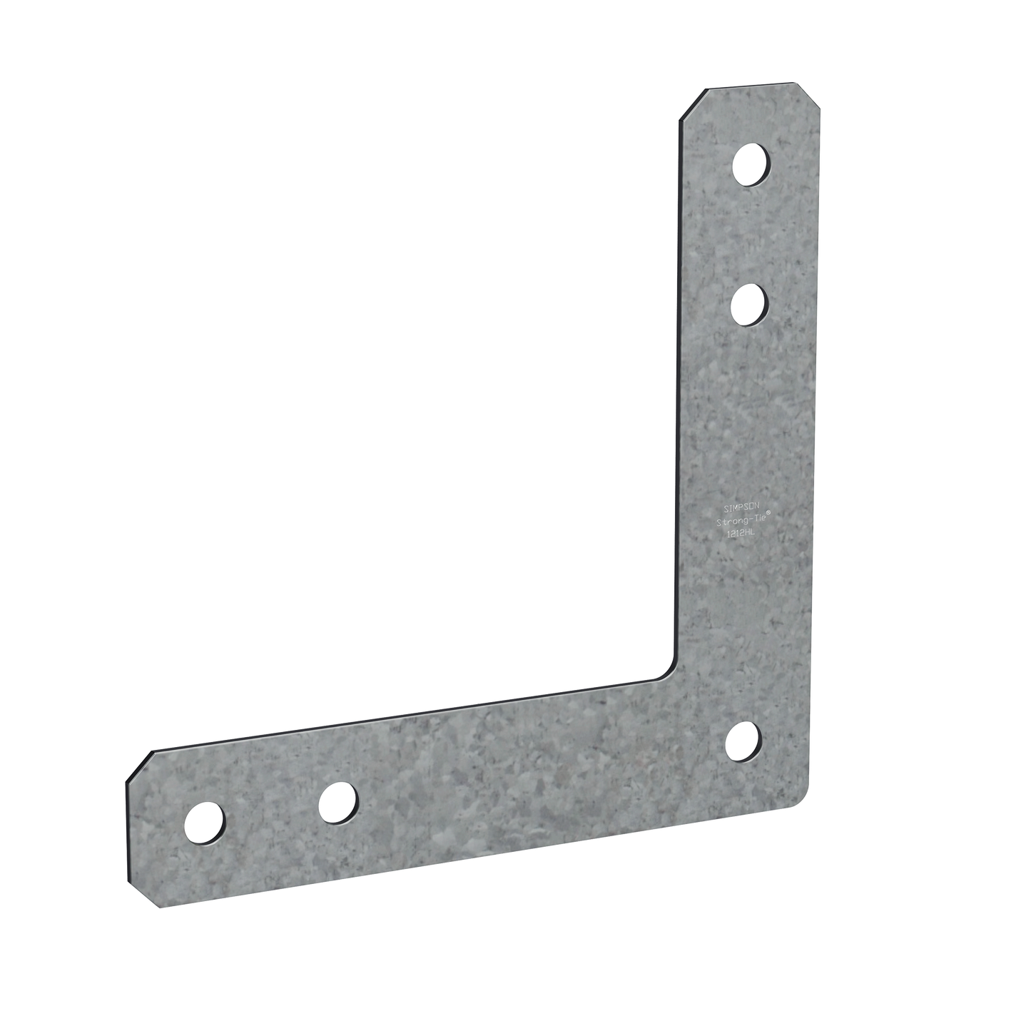 Simpson Strong-Tie 1212HL HL 12 in. x 12 in. 7-Gauge Galvanized Heavy L Strap