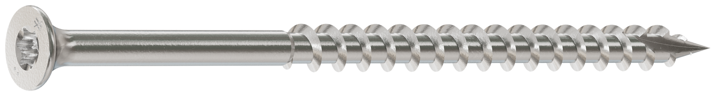Simpson Strong-Tie S10350DTB Bugle-Head Wood Screw, 6-Lobe Drive — #10 x 3-1/2-in. T25, Type 305 (1000-Qty) (Pack of 64)
