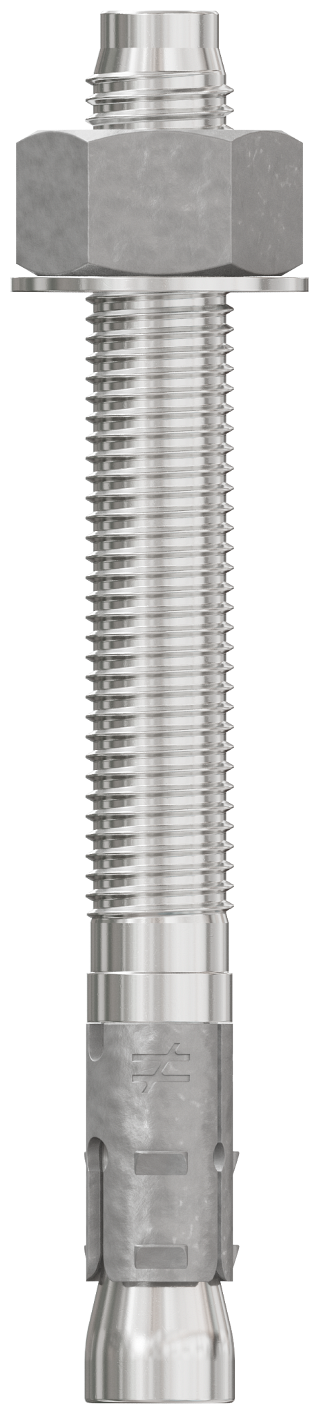 Simpson Strong-Tie STB2-75700S4F10 Strong-Bolt® 2 — 3/4 in. x 7 in. Type 304 Stainless-Steel Wedge Anchor, Fully Assembled (10-Qty) (Pack of 2)