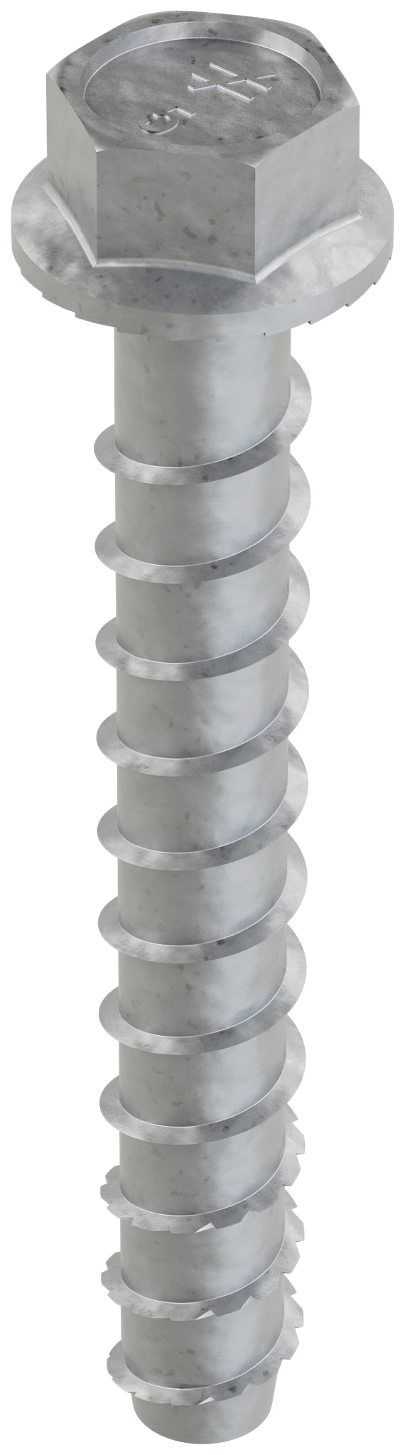 Simpson Strong-Tie THDB62500HMG Titen HD® 5/8 in. x 5 in. Mechanically Galvanized Heavy-Duty Screw Anchor (10-Qty)