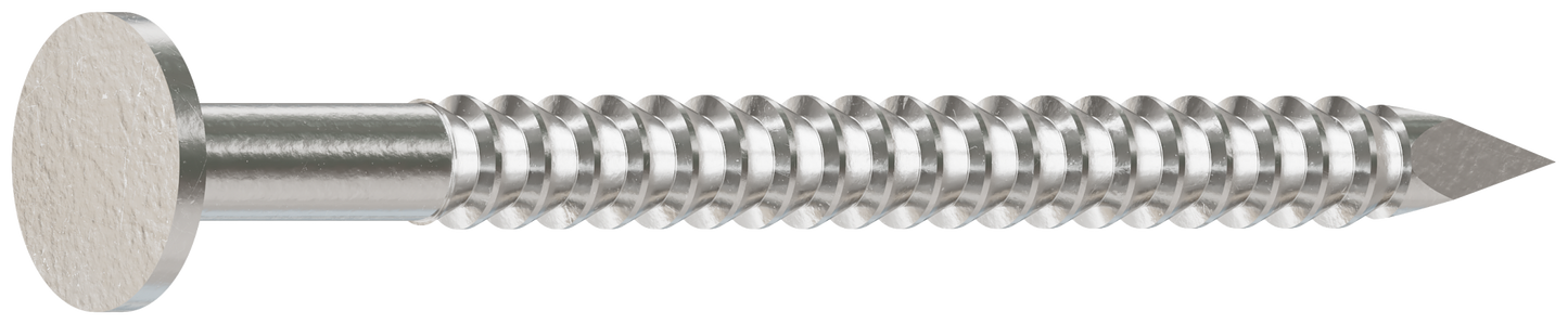 Simpson Strong-Tie S3ACN1 Common Nail, Annular Ring Shank — 1-1/4-in. x .083-in. Type 304 Stainless Steel (1 lb.) (Pack of 800)