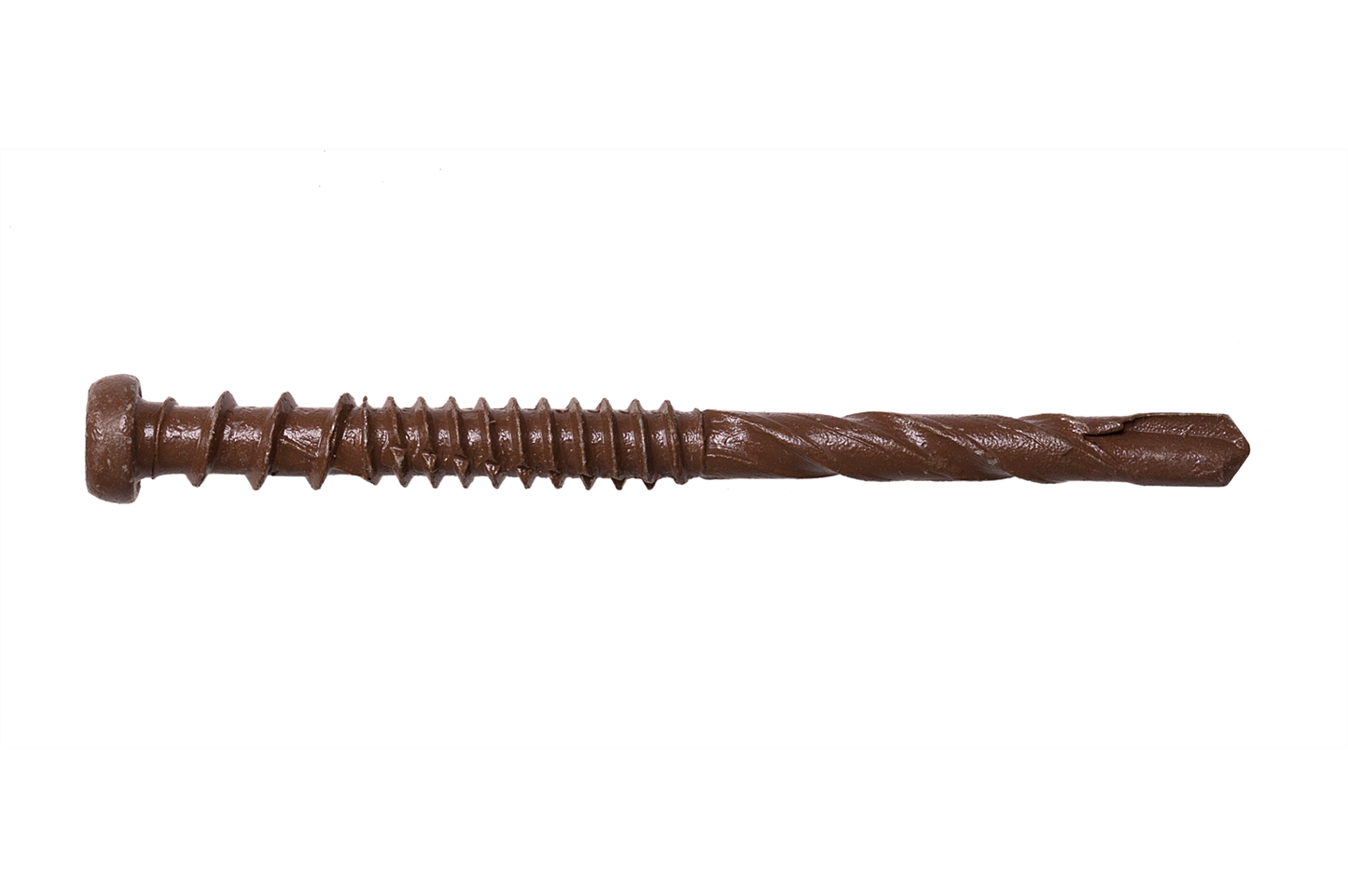 Simpson Strong-Tie DCSD238SBR01 Deck-Drive™ DCSD COMPOSITE-TO-STEEL Screw (Collated) — #10 x 2-3/8 in. Quik Guard® Brown 01 (1000-Qty) (Pack of 100)