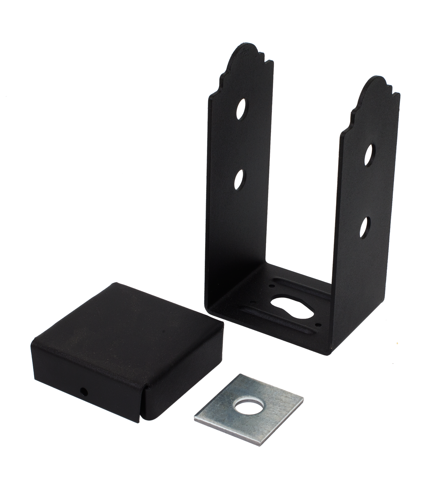 Simpson Strong-Tie APB66R Outdoor Accents® Mission Collection® ZMAX®, Black Powder-Coated Post Base for 6x6 Rough (Pack of 288)