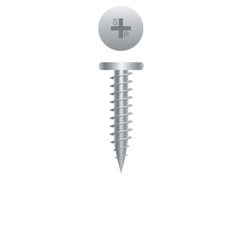 112PCC - Strong-Point Phillips Pancake Head, Strong-Shield Coated, 10-12 x 1-1/2, Type 'A' Point, Box of 3,000