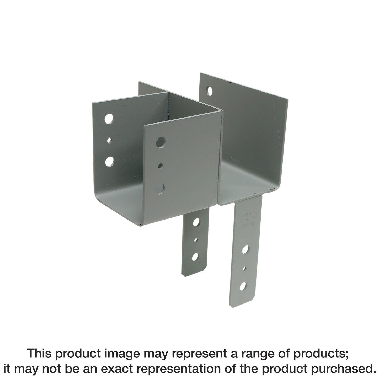 Simpson Strong-Tie ECCLR464 ECCLL L-Shape End Column Cap for 4x Beams, 6x Post, Skewed Right