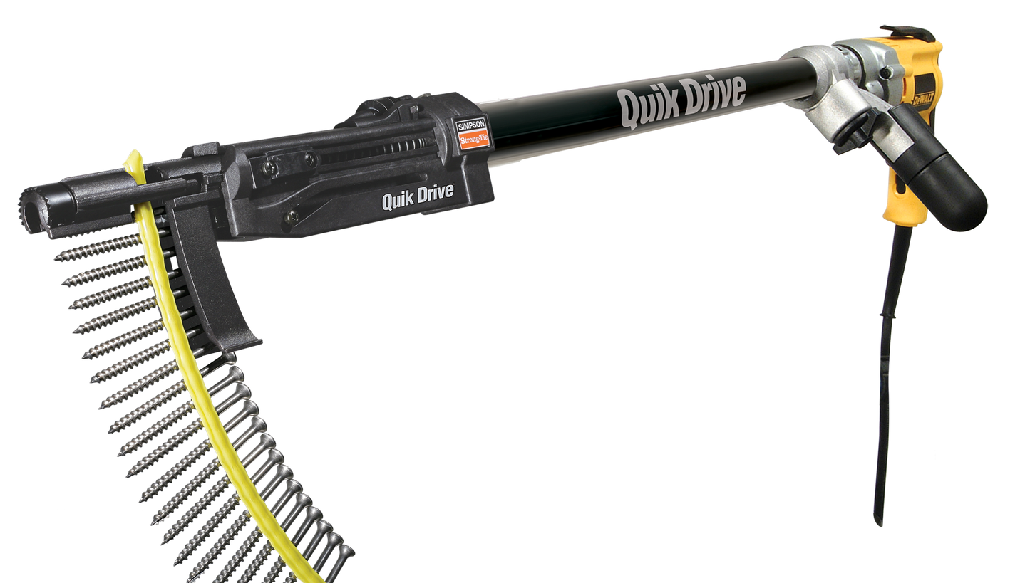 Simpson Strong-Tie PRO300SD25K Quik Drive® PRO300SG2 Decking System w/ DeWalt® 2500 RPM Screwdriver Motor