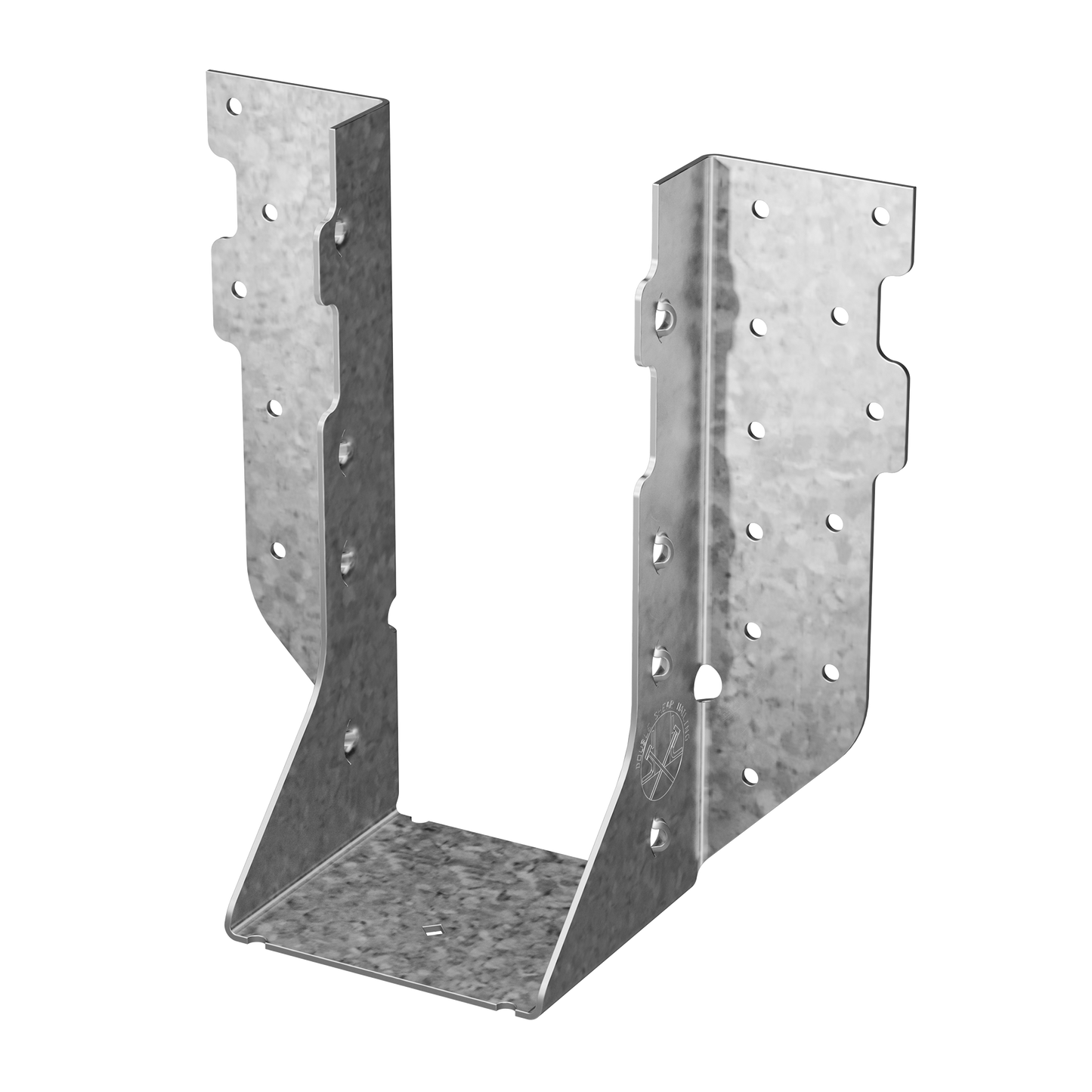 Simpson Strong-Tie HHUS28-2 HHUS 7-1/4 in. Galvanized Face-Mount Joist Hanger for Double 2x Truss (Pack of 25)