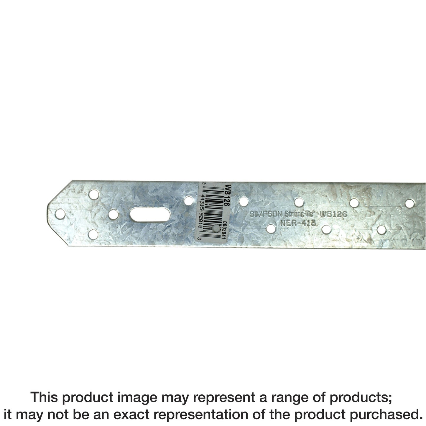 Simpson Strong-Tie WB126 WB 11ft. 4-3/8 in. Wall Bracing (10-Qty)