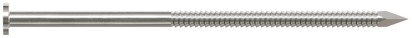 Simpson Strong-Tie T40ACN1 Common Nail, Annular Ring Shank — 5-in. x .203-in. Type 316 Stainless Steel (1 lb.) (Pack of 6)