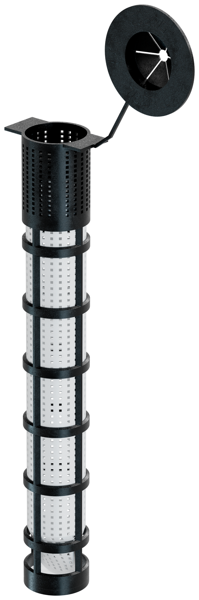 Simpson Strong-Tie AWS626P Opti-Mesh 6 in. Acrylic Adhesive Plastic Screen Tube for 5/8 in. Rod for AT-XP