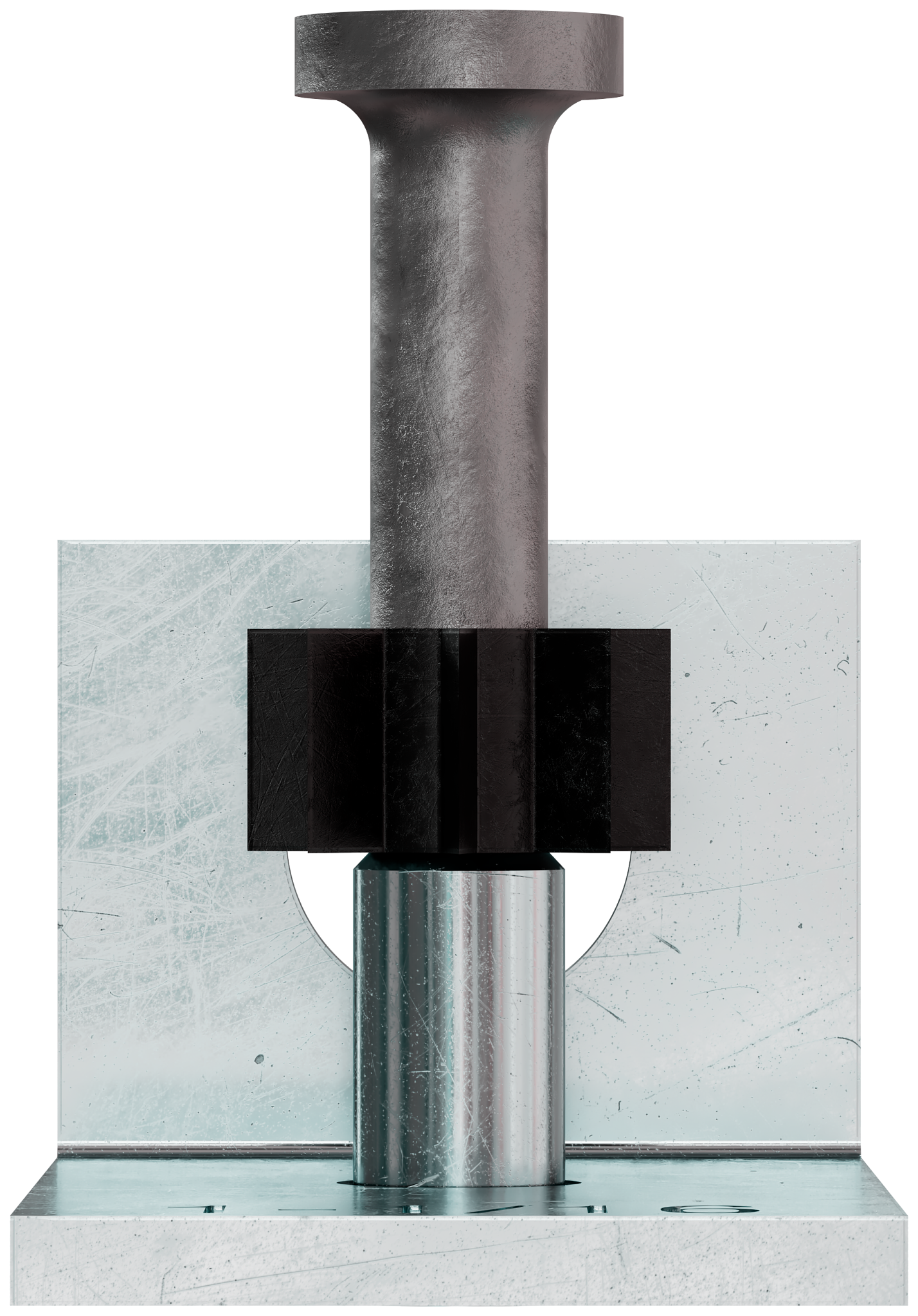 Simpson Strong-Tie PCLDPA-106 PCLDPA Powder-Actuated 90° Ceiling Clip with 1-1/16 in. Pin (100-Qty)