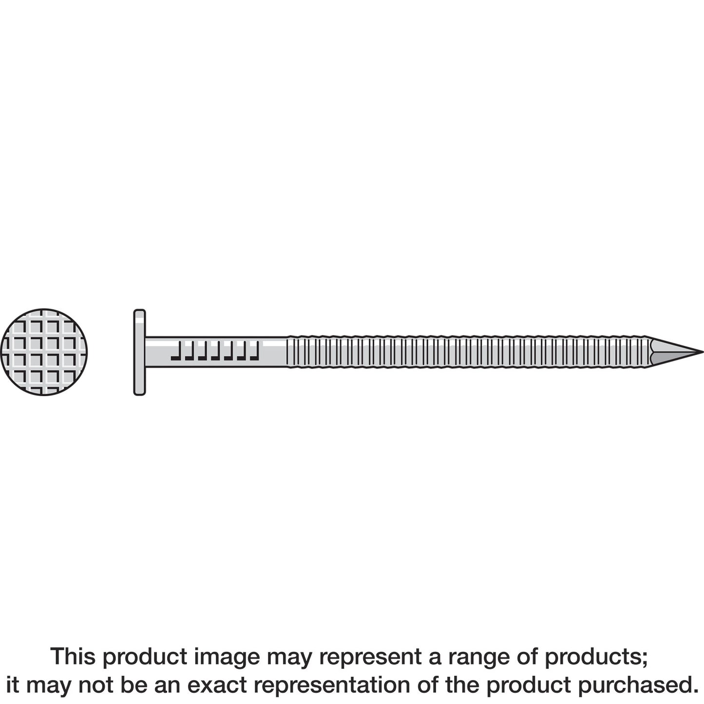 Simpson Strong-Tie T3SND-RP75 Wood Siding Nail — 1-1/4-in. x .083-in. Type 316 Stainless Steel (75-Qty) (Pack of 3240)