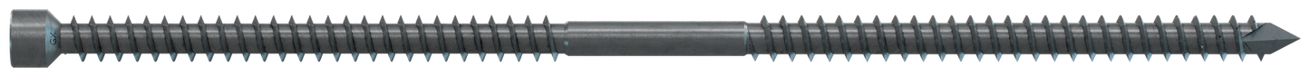 Simpson Strong-Tie SWD22812DBB-R30 Strong Drive® SWD Double-Threaded™ Screw — 0.235-in. x 8-1/2-in. T40, Black (30-Qty)