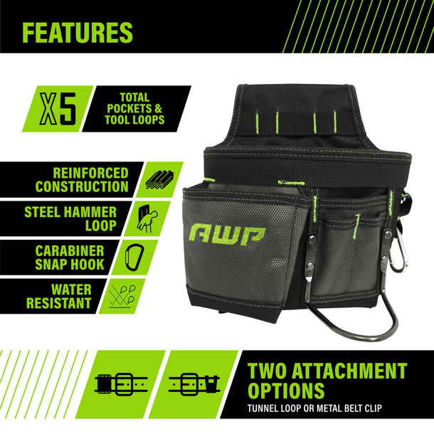 AWP 1L-23020-3 Mini Carpenter Tool Pouch