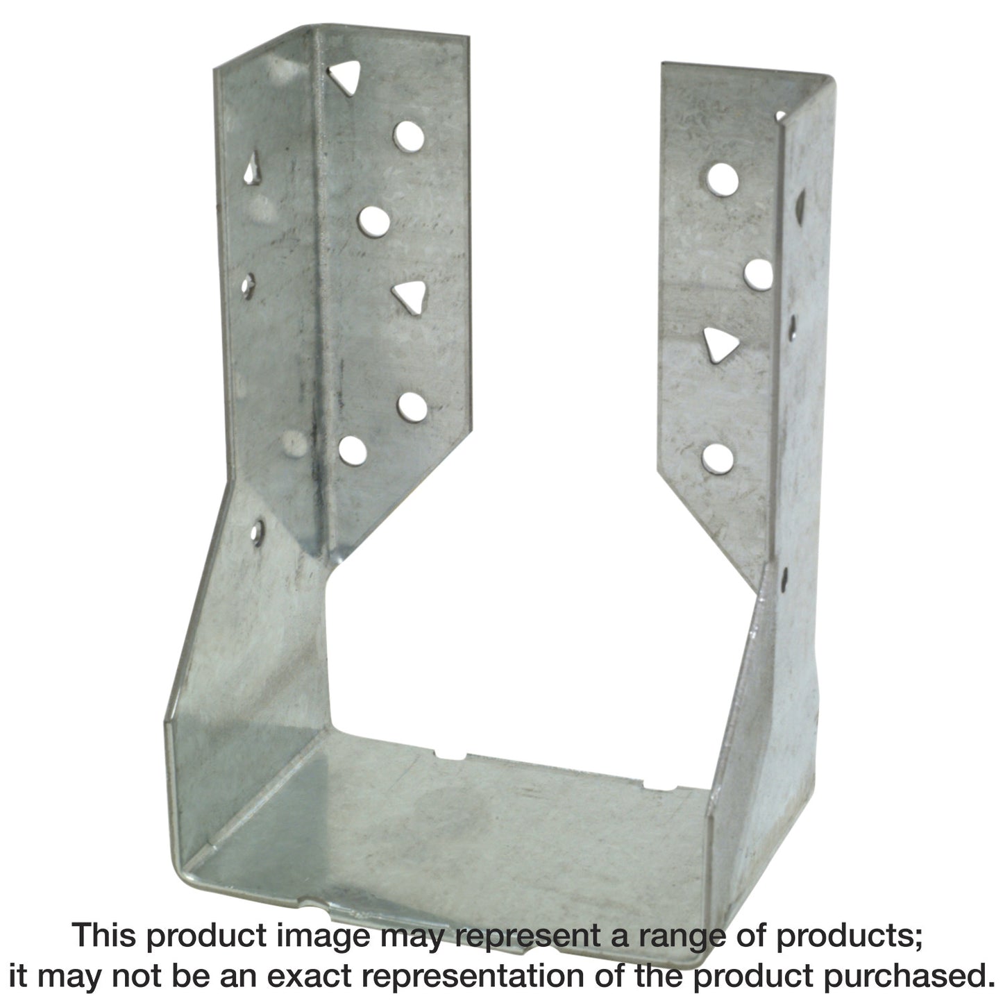Simpson Strong-Tie HUC46 HUC Galvanized Face-Mount Concealed-Flange Joist Hanger for 4x6 (Pack of 25)