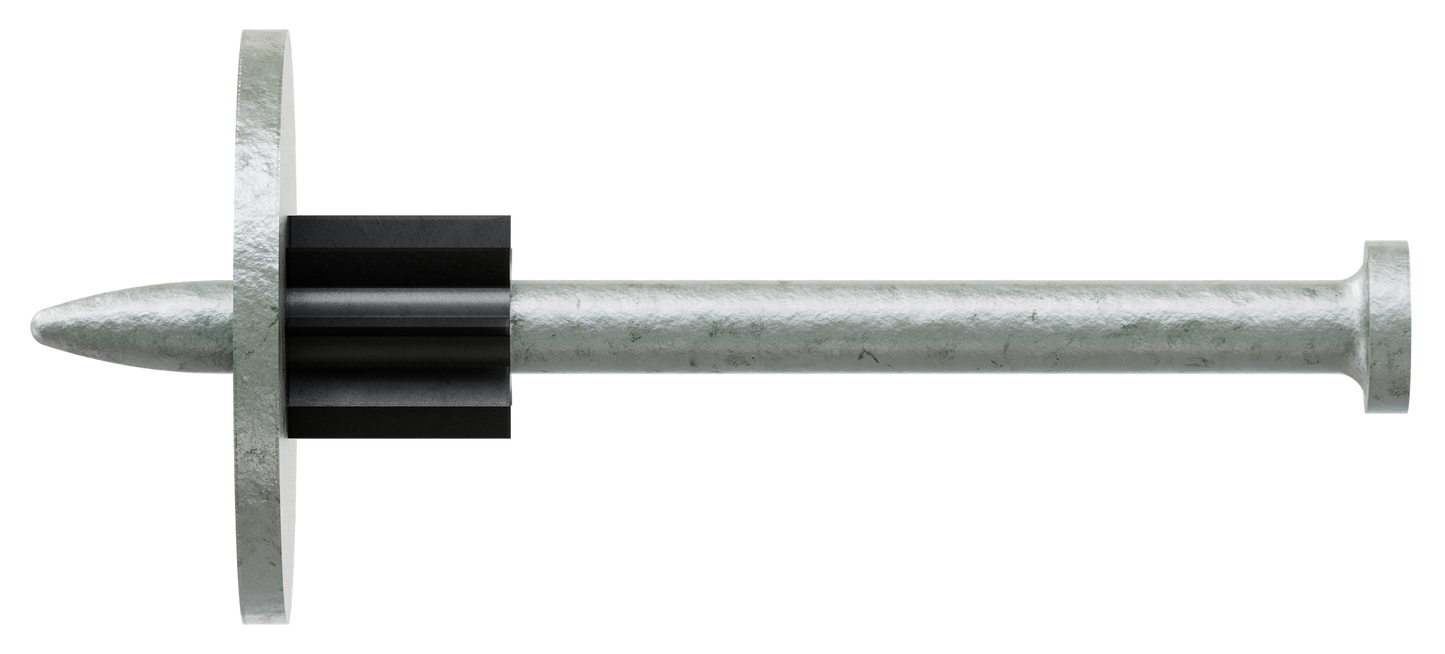 Simpson Strong-Tie PDPAWL-225 PDPAWL .157-in. x 2-1/4-in. Powder-Actuated Pin with 1-in. Washer (100-Qty)