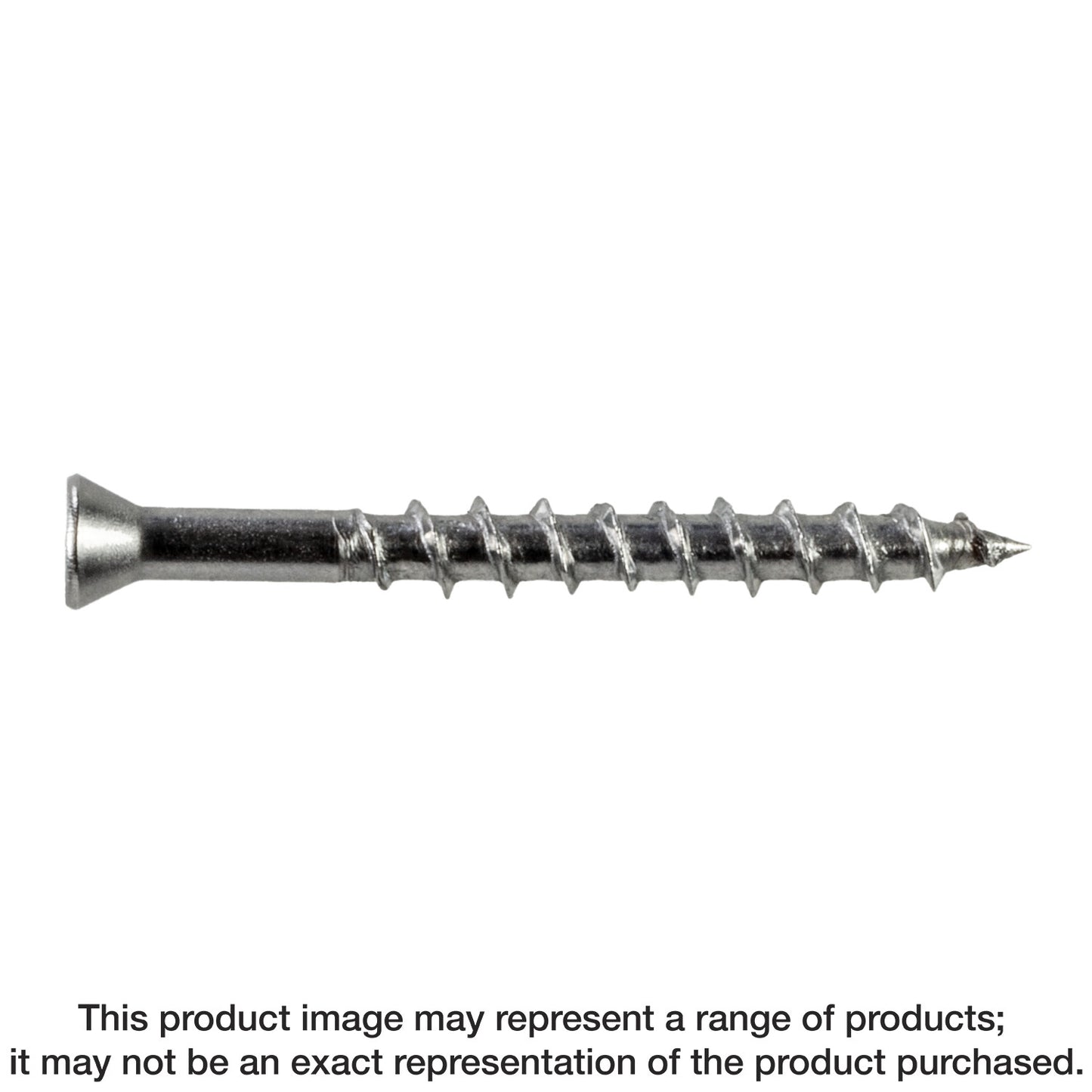 Simpson Strong-Tie S07162WP5 Deck-Drive™ DWP WOOD SS Screw — #7 x 1-5/8 in. T-15, Trim Head, Type 305 (5 lb.)