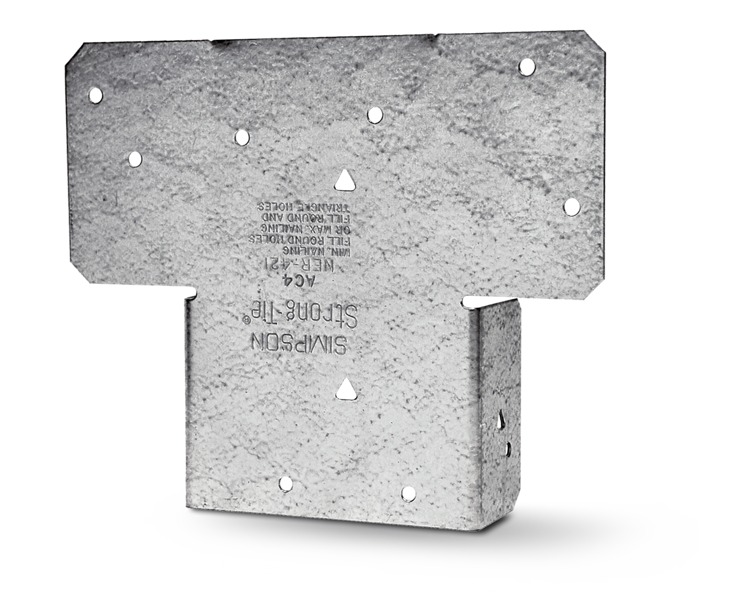Simpson Strong-Tie AC6RZ AC ZMAX® Galvanized Adjustable Post Cap for 6x Rough