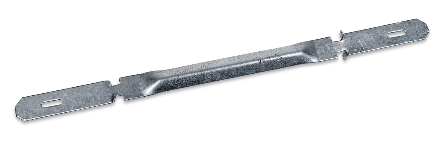 Simpson Strong-Tie WT6 Wedge Tie for 2x Formboard, 6-in. Thick Walls (250-Qty) (Pack of 72)
