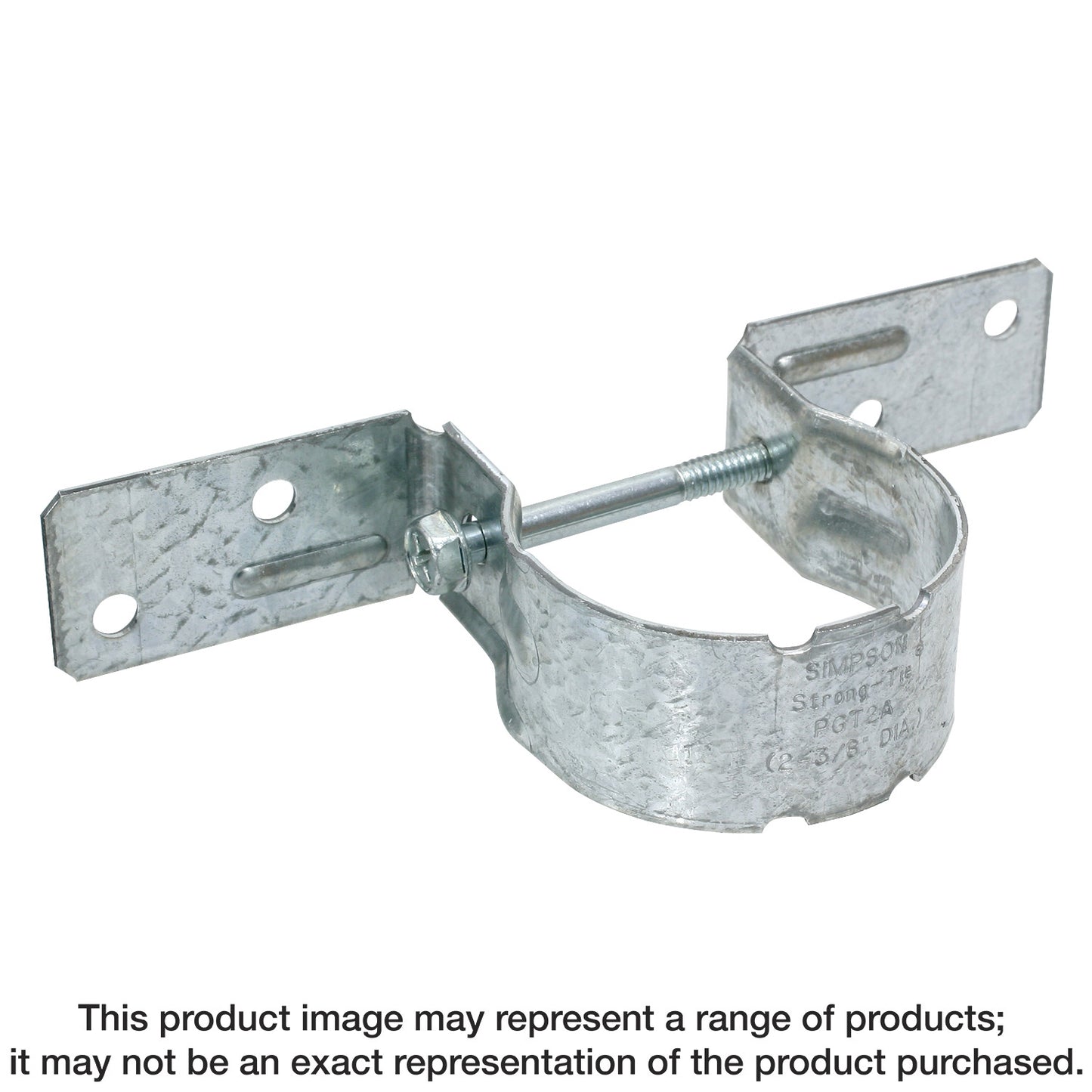 Simpson Strong-Tie PGT2A PGT2A 14-Gauge Pipe Grip Tie® for 2 in. Pipe (Pack of 2400)