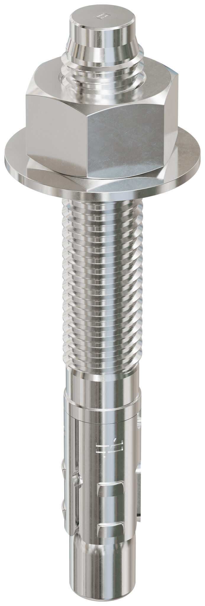 Simpson Strong-Tie STB2-62500S4F20 Strong-Bolt® 2 — 5/8 in. x 5 in. Type 304 Stainless-Steel Wedge Anchor, Fully Assembled (20-Qty) (Pack of 252)