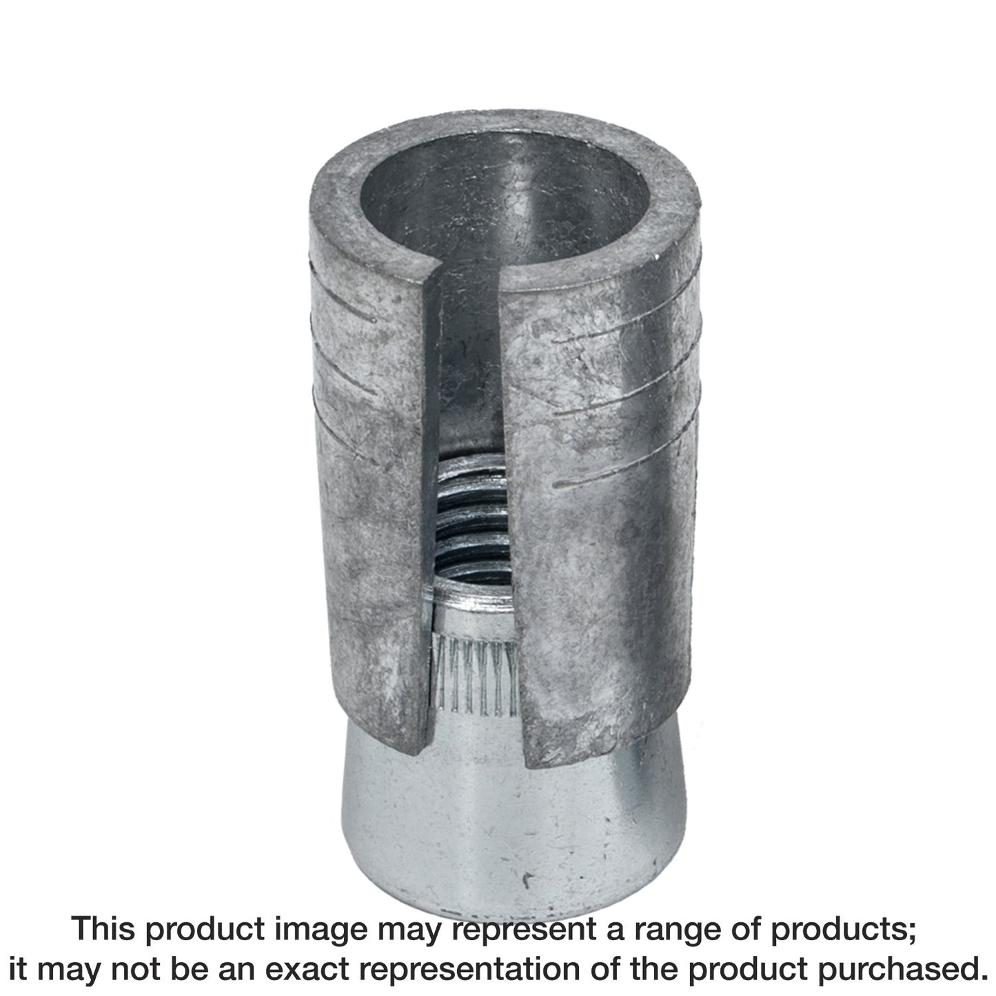 Simpson Strong-Tie HDIA25 HDIA Hollow Drop-In Internally Threaded Anchor for 1/4-in. Rod (100-Qty)