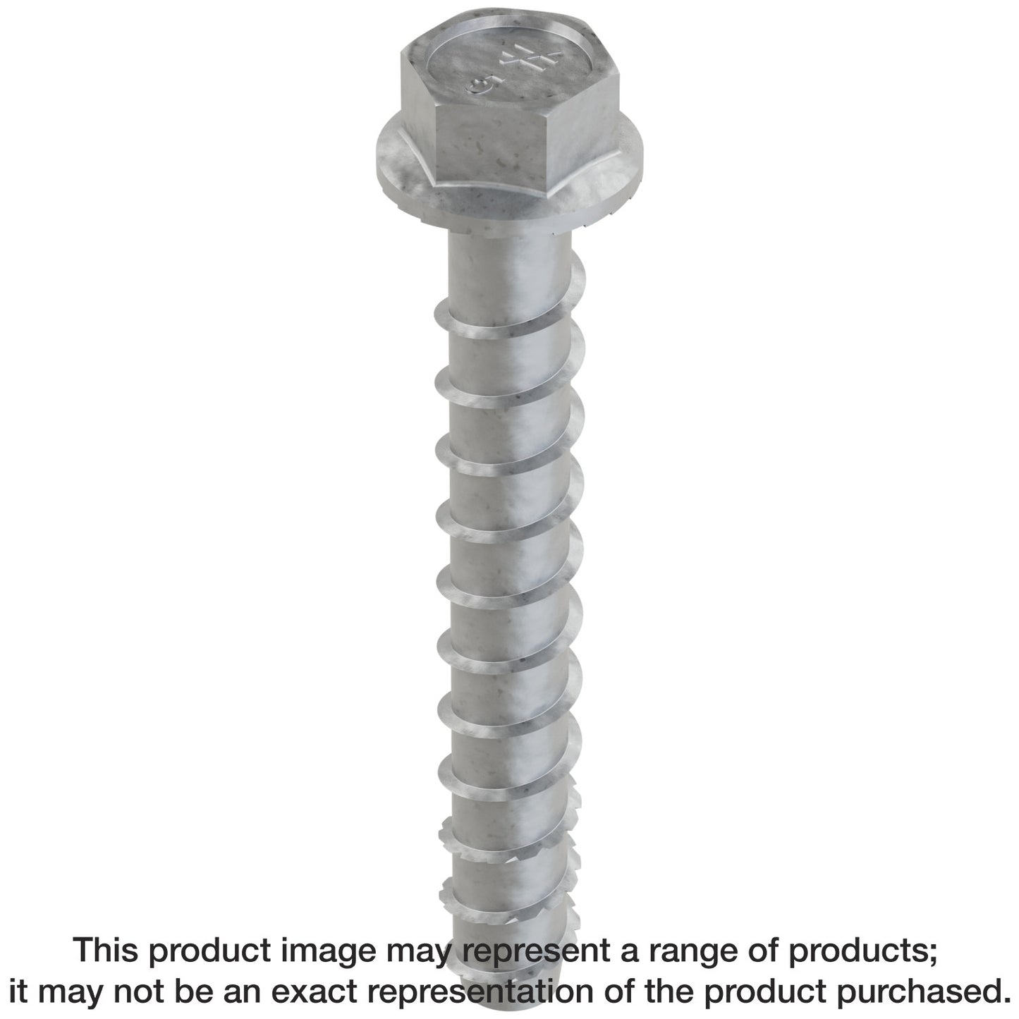 Simpson Strong-Tie THDB62500HMG Titen HD® 5/8 in. x 5 in. Mechanically Galvanized Heavy-Duty Screw Anchor (10-Qty) (Pack of 300)