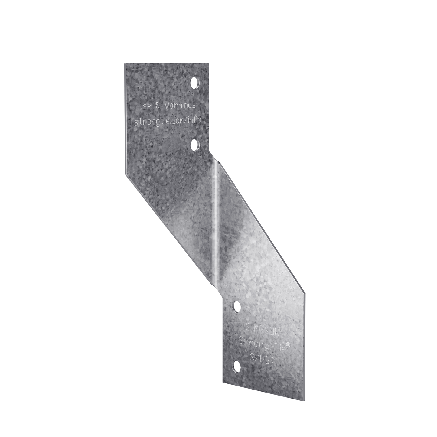 Simpson Strong-Tie S/H3 S/H3 43-mil Steel Hurricane Tie
