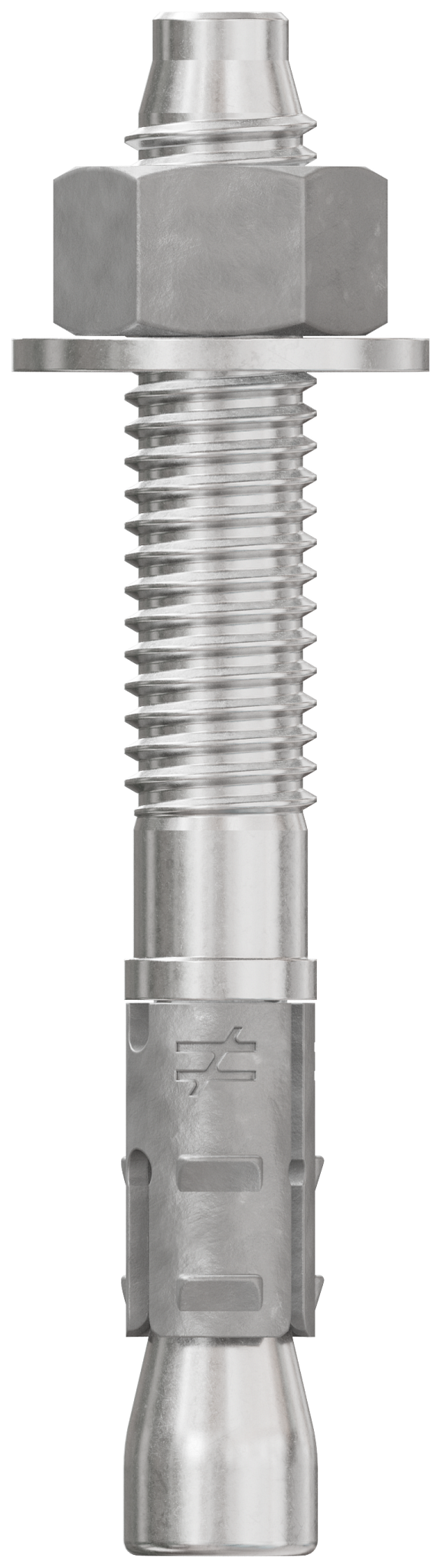 Simpson Strong-Tie STB2-37300S6F50 Strong-Bolt® 2 — 3/8 in. x 3 in. Type 316 Stainless-Steel Wedge Anchor, Fully Assembled (50-Qty) (Pack of 420)