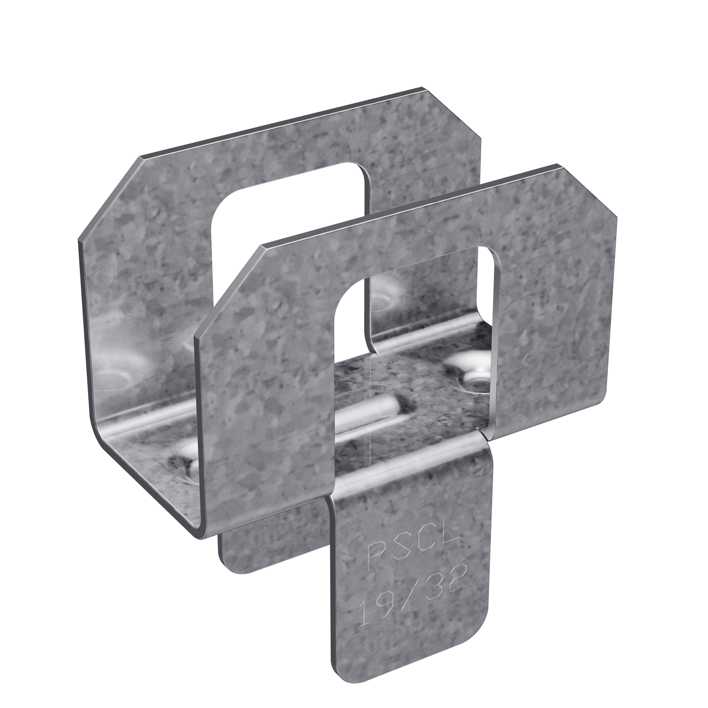Simpson Strong-Tie PSCL 19/32 PSCL 20-Gauge Panel Sheathing Clip for 19/32-in. Plywood (250-Qty) (Pack of 100)