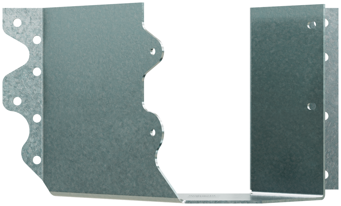 Simpson Strong-Tie HSUR46 HSUR Galvanized Joist Hanger for 4x6, Skewed Right